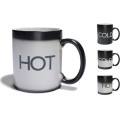 temperature heat sensitive color changing coffee mug